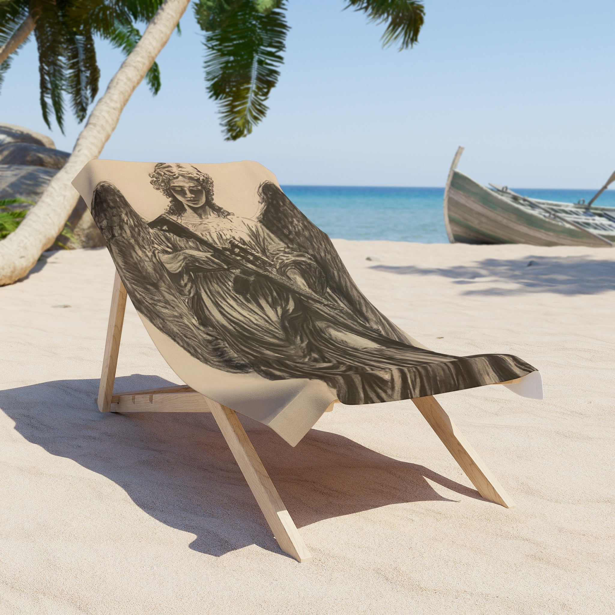 AR Angel Beach Towel