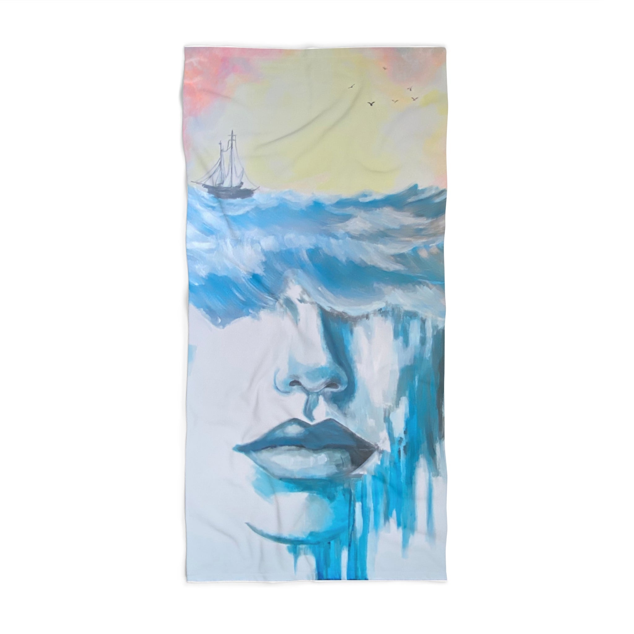 Mother Ocean Beach Towel