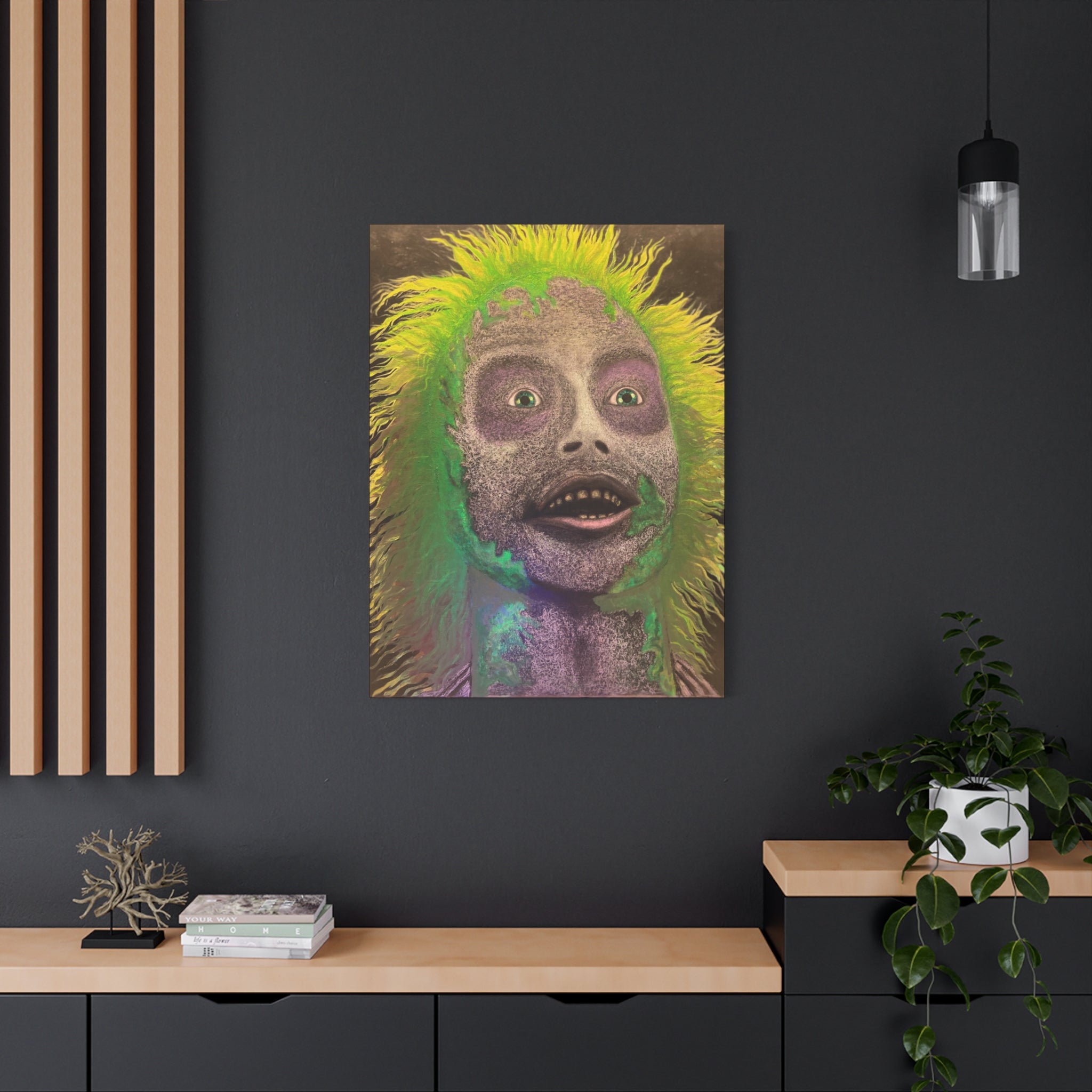 The Juice— Matte Stretched Wall Print
