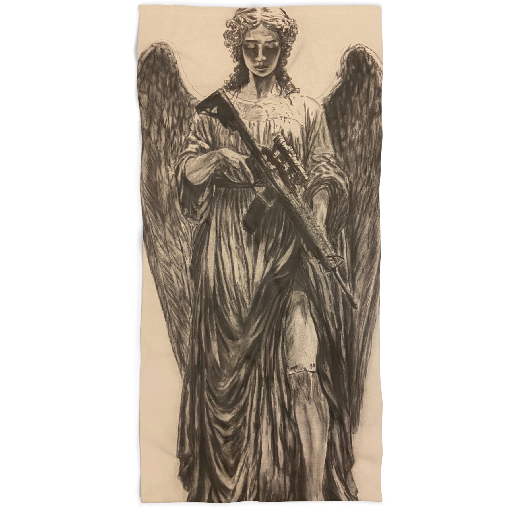 AR Angel Beach Towel