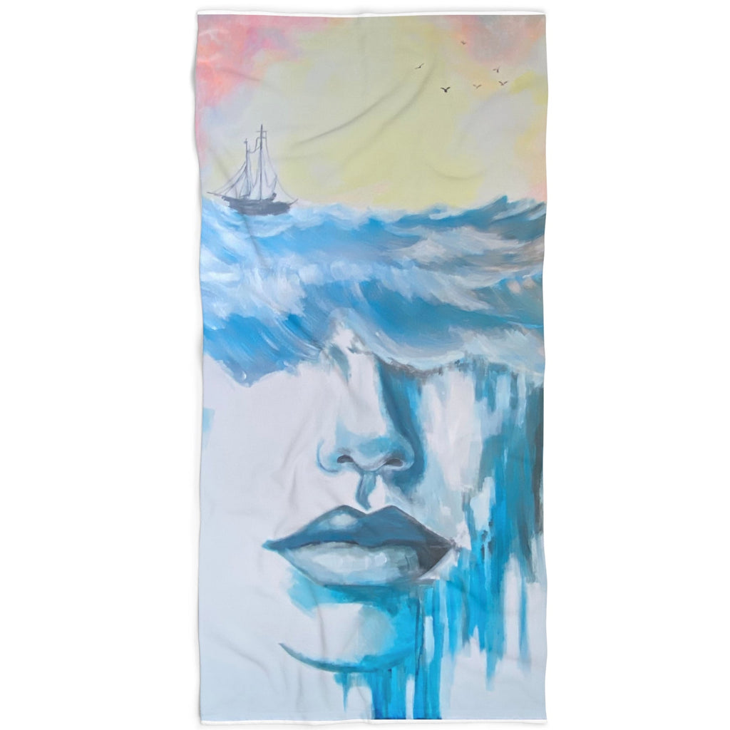 Mother Ocean Beach Towel