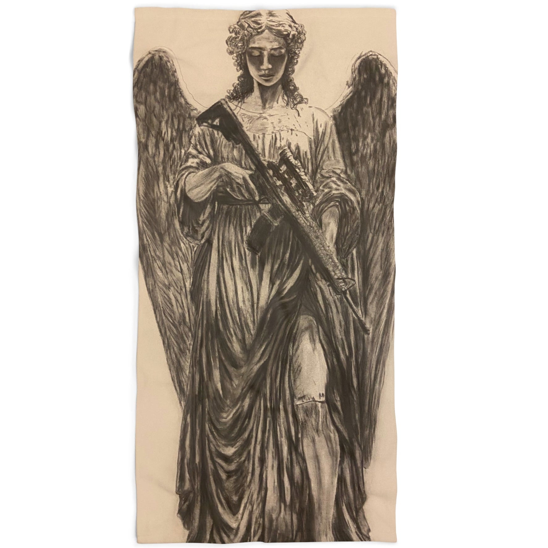 AR Angel Beach Towel